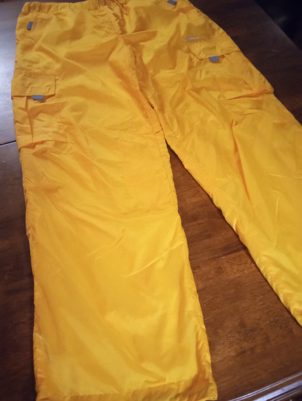 R2 Hardcore Vintage Streetwear Lined cargo pants in Yellow Like New XL